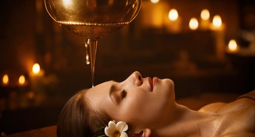 Shirodhara therapy